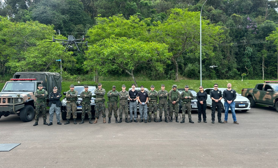 Polícia Penal do Paraná promove curso de drones para outras forças de segurança