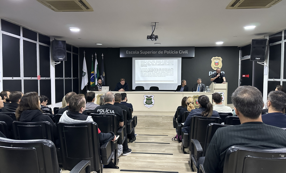 PCPR promove curso para policiais civis que atuarão no Verão Maior Paraná