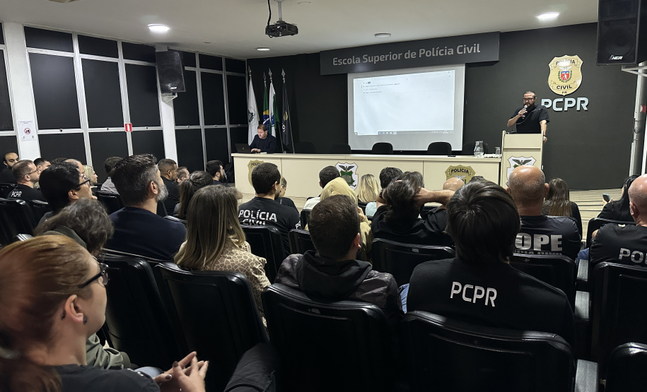 PCPR promove curso para policiais civis que atuarão no Verão Maior Paraná