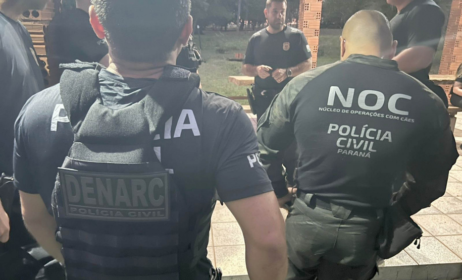 PCPR prende seis pessoas em operação contra o tráfico de drogas no Noroeste do Estado
