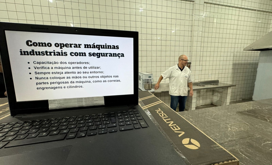 Em Cascavel, apenados concluem curso de segurança no trabalho com máquinas e equipamentos industriais