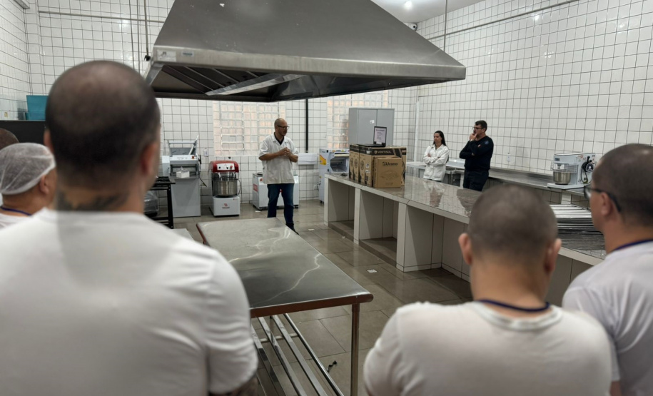 Em Cascavel, apenados concluem curso de segurança no trabalho com máquinas e equipamentos industriais