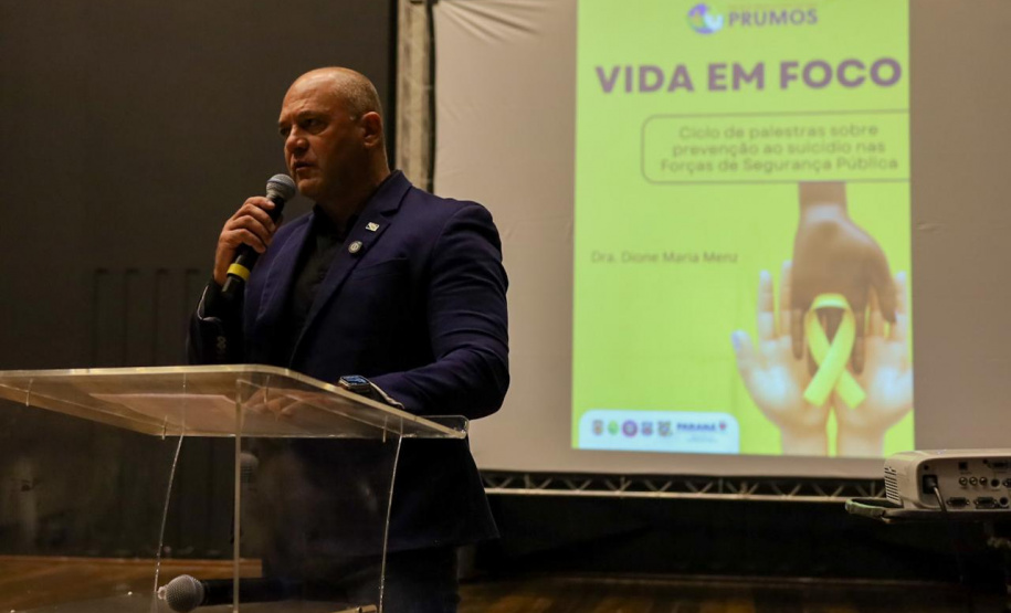 Sesp promove palestra sobre saúde mental para servidores da segurança pública do Paraná