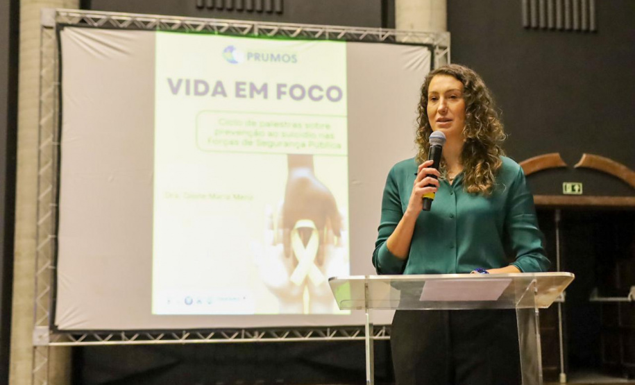 Sesp promove palestra sobre saúde mental para servidores da segurança pública do Paraná