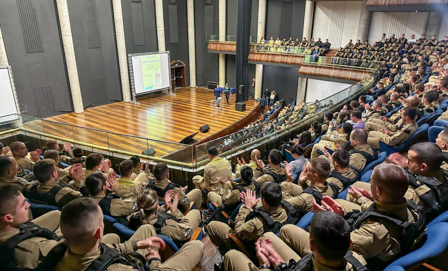 Sesp promove palestra sobre saúde mental para servidores da segurança pública do Paraná