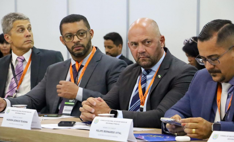 Paraná participa da 3ª Reunião do Conselho Nacional dos Secretários de Segurança Pública (CONSESP)