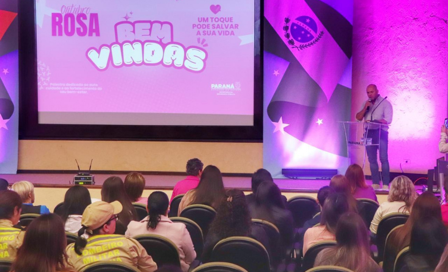 Secretaria da Segurança Pública do Paraná Promove Ciclo de Palestras no Outubro Rosa
