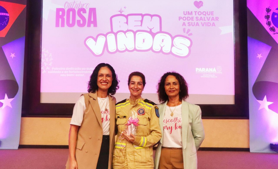 Secretaria da Segurança Pública do Paraná Promove Ciclo de Palestras no Outubro Rosa