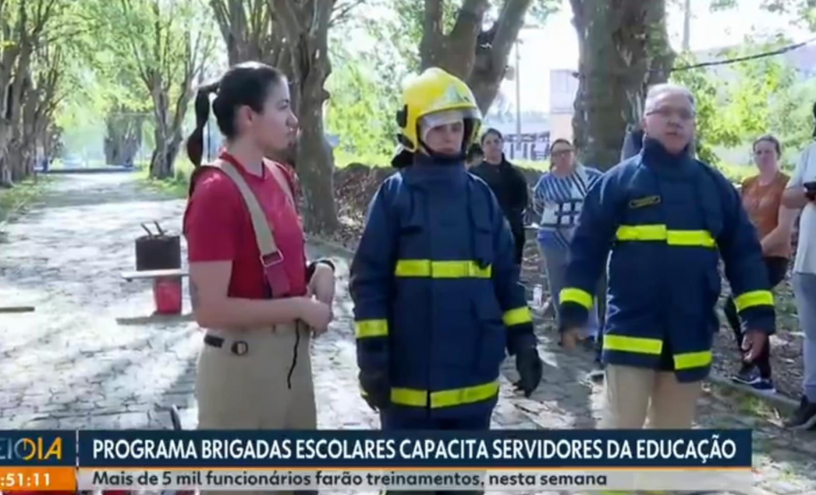 Corpo de Bombeiros do Paraná capacita professores na 18º Oferta de Brigada Escolar