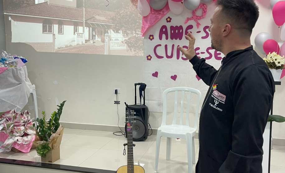 Polícia Penal promove atividades alusivas à campanha do ‘Outubro Rosa’ em unidades penais de Francisco Beltrão e de Dois Vizinhos