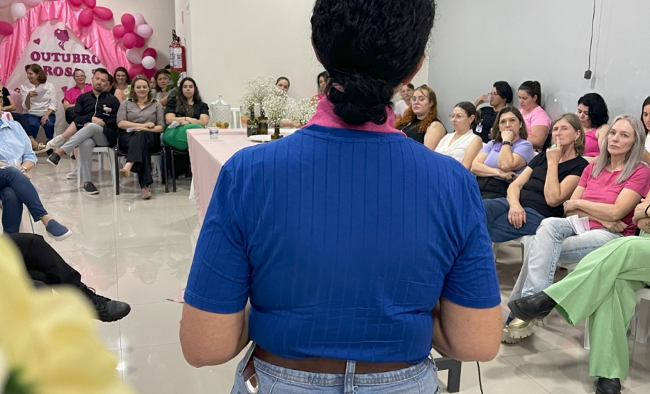 Polícia Penal promove atividades alusivas à campanha do ‘Outubro Rosa’ em unidades penais de Francisco Beltrão e de Dois Vizinhos