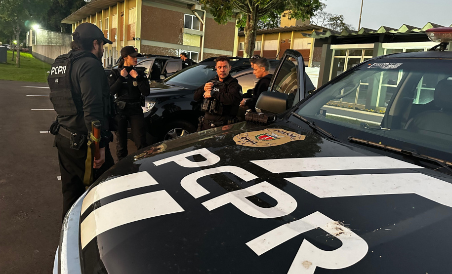 PCPR prende nove integrantes de um grupo especializado em roubos de cargas