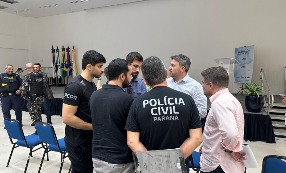 Segurança no litoral do Paraná é pauta de encontro entre secretário e prefeitos