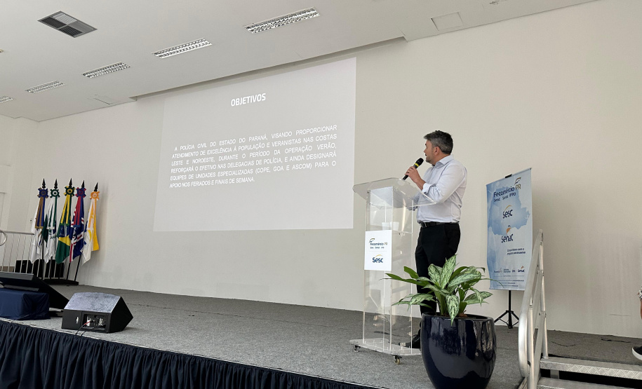 Segurança no litoral do Paraná é pauta de encontro entre secretário e prefeitos