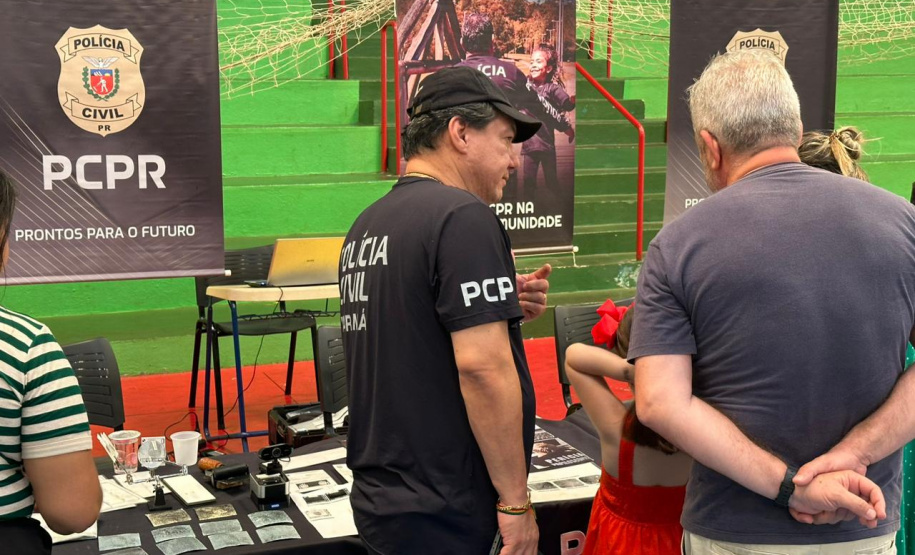 PCPR leva serviços de polícia judiciária à população de Morretes, Curitiba e Pinhais
