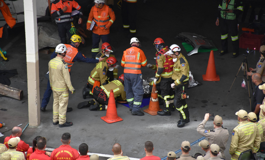 Bombeiros do Paraná conquistam bons resultados no Mundial de Salvamento Veicular
