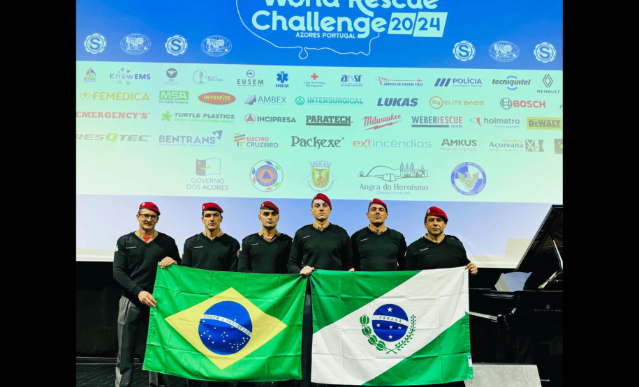 Bombeiros do Paraná conquistam bons resultados no Mundial de Salvamento Veicular