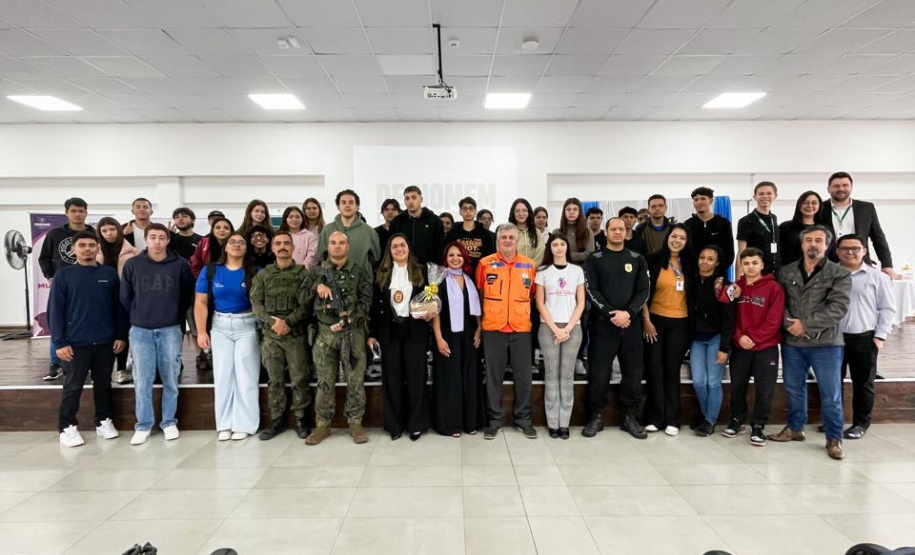 PCPR realiza palestras no Município de Colombo, no âmbito do Programa Mulher Segura, segunda fase “DE HOMEM PARA HOMEM”