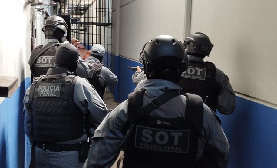 Polícia Penal do Paraná intensifica combate ao crime organizado no sistema prisional