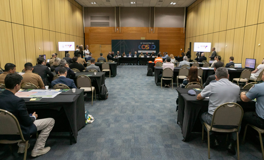 Cosud: Ratinho Junior defende integração na segurança e penas mais duras ao crime organizado