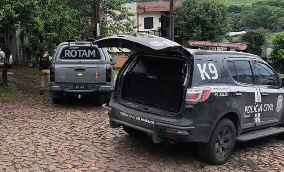 PCPR e PMPR prendem três homens por tráfico e apreendem R$ 91 mil em Dois Vizinhos