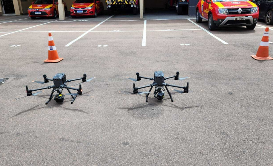 Paraná terá drones com câmera termal e alto-falante em ação no Litoral