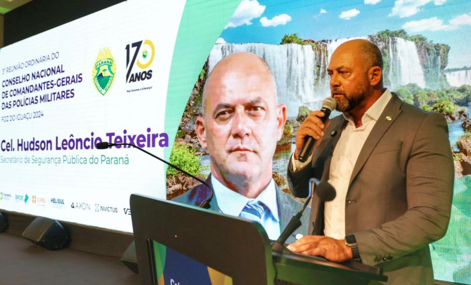 Ratinho Junior ressalta bons índices da segurança do Paraná em reunião com PMs de todo o Brasil