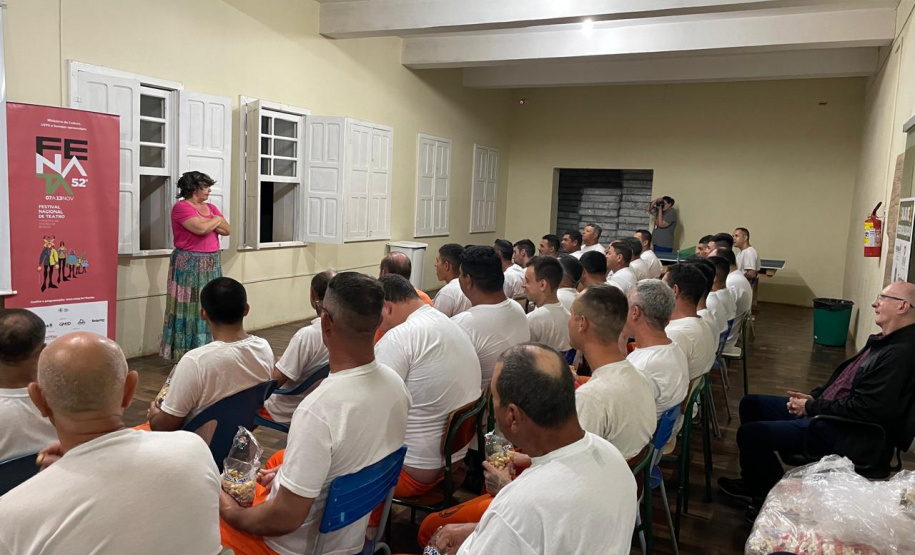 Unidades penais recebem festival internacional de teatro para promover humanização e reintegração social