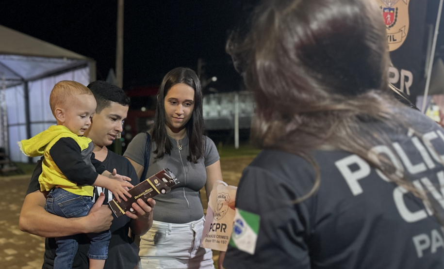 PCPR leva serviços de polícia judiciária à população de Morretes, Curitiba e Pinhais
