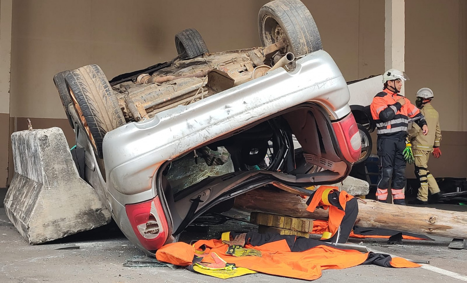 Equipe do Paraná disputa Mundial de Salvamento Veicular em Portugal