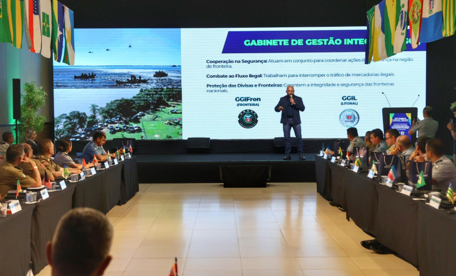 Avanços e investimentos na Segurança Pública do Paraná são apresentados no 3º CNCG, em Foz