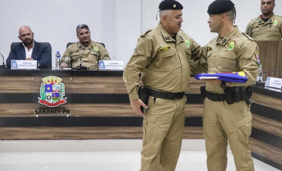 Cerimônia marca troca de comando no 32° BPM de Sarandi