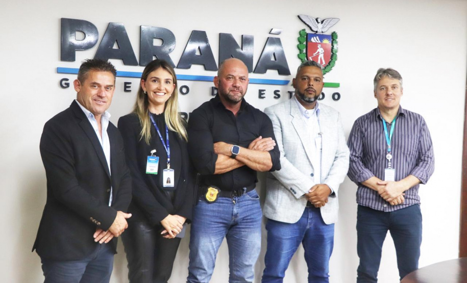 Secretário Hudson recebe vereador Ratinho, de Colombo