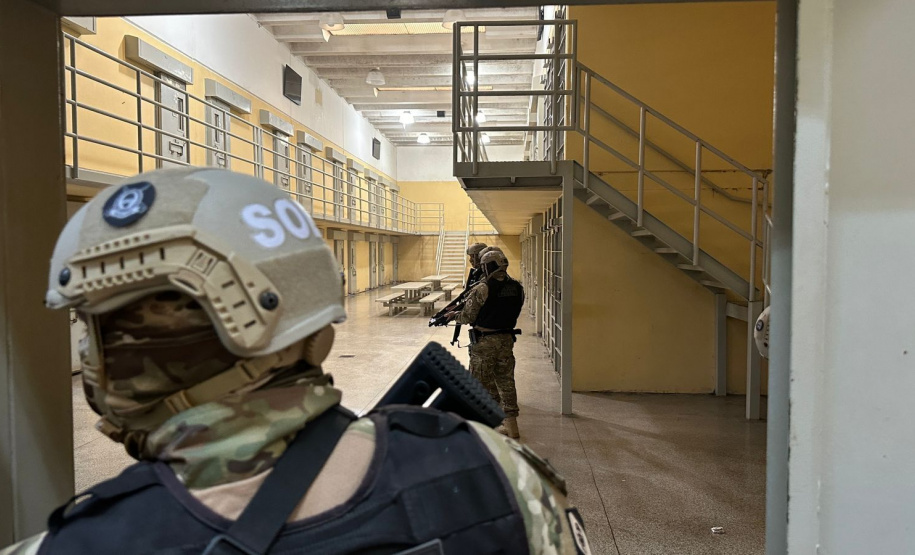 Polícia Penal intensifica ações de segurança nas unidades durante a Fase 2 da Operação Cosud