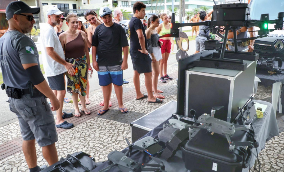 Forças de segurança do Paraná iniciam Ciclo de Exposições no Litoral