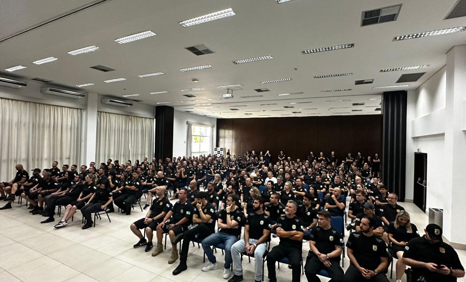 PCPR reforça capacitação de policiais na reunião de abertura do Verão Maior Paraná