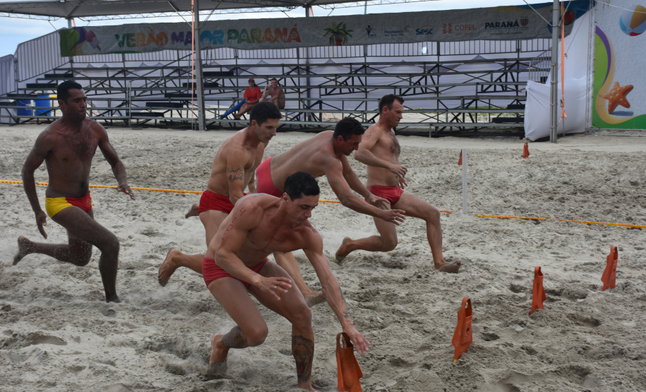 Eventos esportivos do Corpo de Bombeiros Militar serão atrações no Verão Maior Paraná