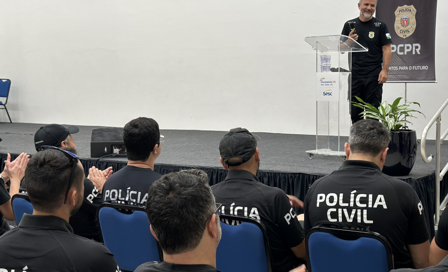 PCPR reforça capacitação de policiais na reunião de abertura do Verão Maior Paraná