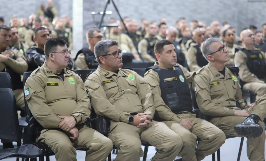 PMPR inicia nivelamento para a Operação Verão Maior Paraná Seguro