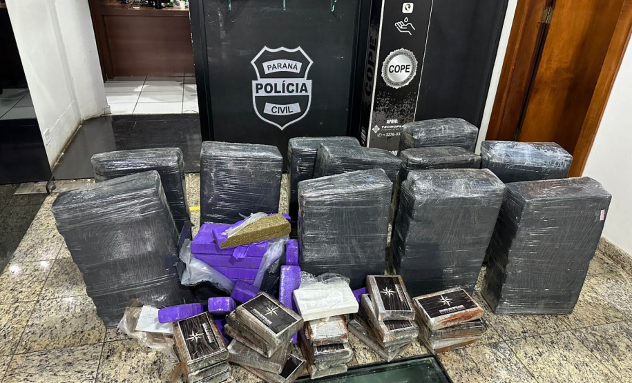 PCPR intercepta 275 quilos de drogas que seguiam para a Paraíba