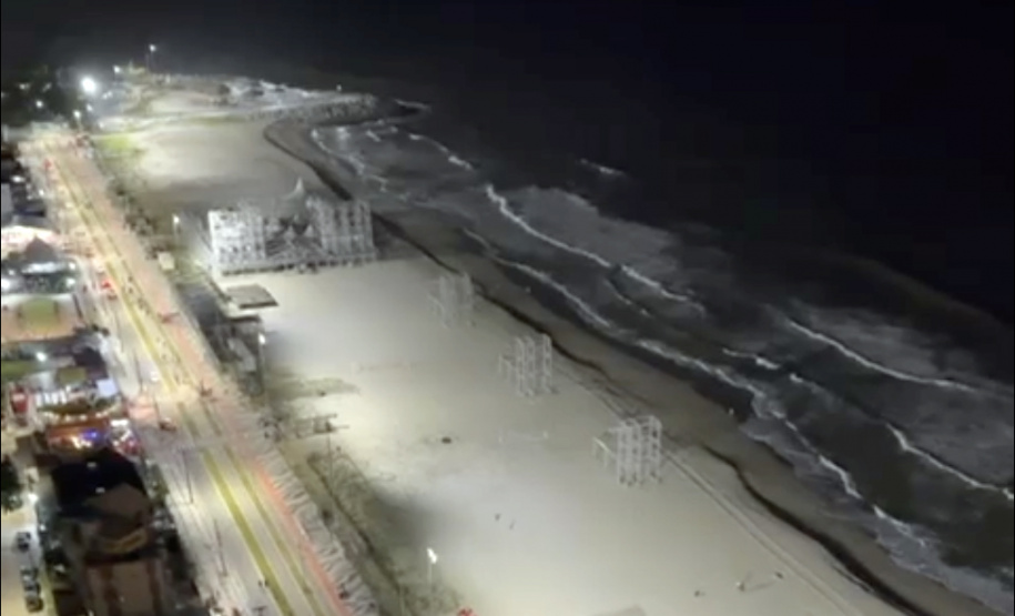 PCPR realiza voos noturnos especializados de polícia judiciária no Litoral