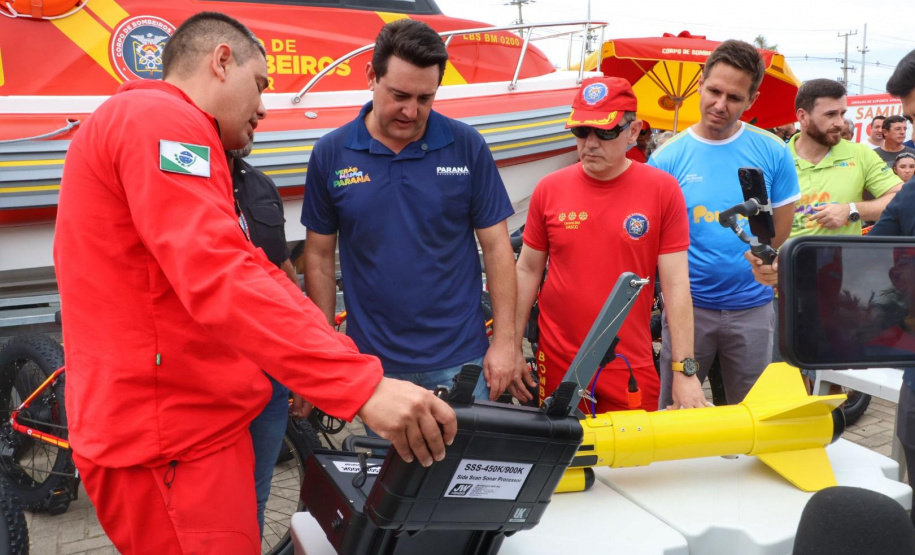 Sonar, drones e lanchas: Bombeiros reforçam estrutura contra afogamentos