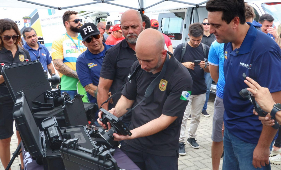 Com investimento de R$ 52 milhões, Sesp entrega 133 viaturas e equipamentos para forças de segurança