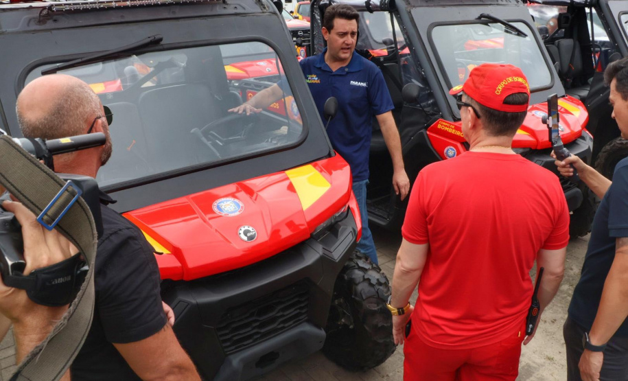 Com investimento de R$ 52 milhões, Sesp entrega 133 viaturas e equipamentos para forças de segurança