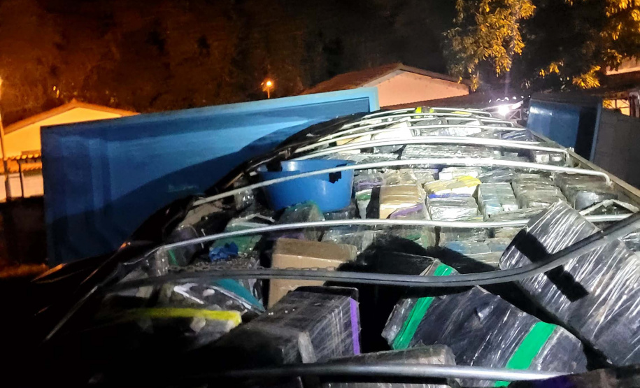Com 444 toneladas, Paraná foi o segundo estado que mais apreendeu drogas em 2024