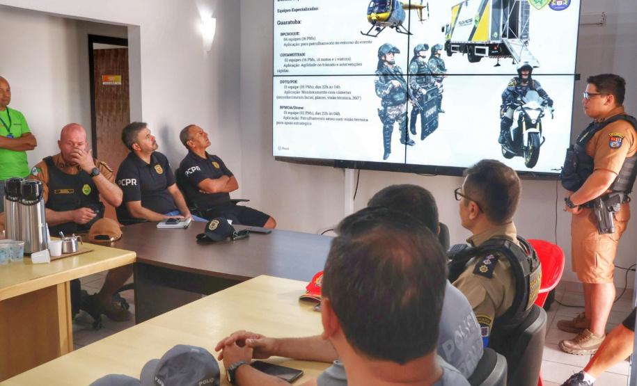 Forças de segurança do Paraná reforçam atuação no Réveillon