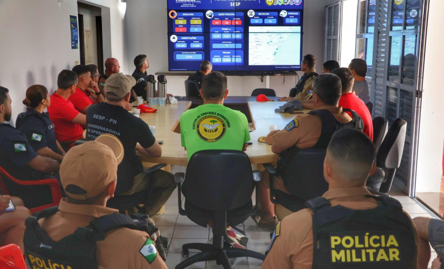 Forças de segurança do Paraná reforçam atuação no Réveillon