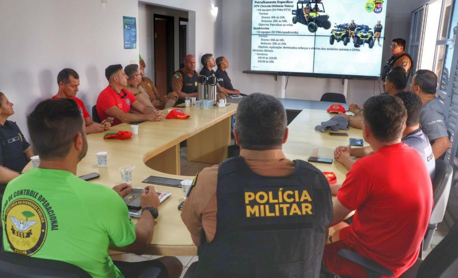 Forças de segurança do Paraná reforçam atuação no Réveillon