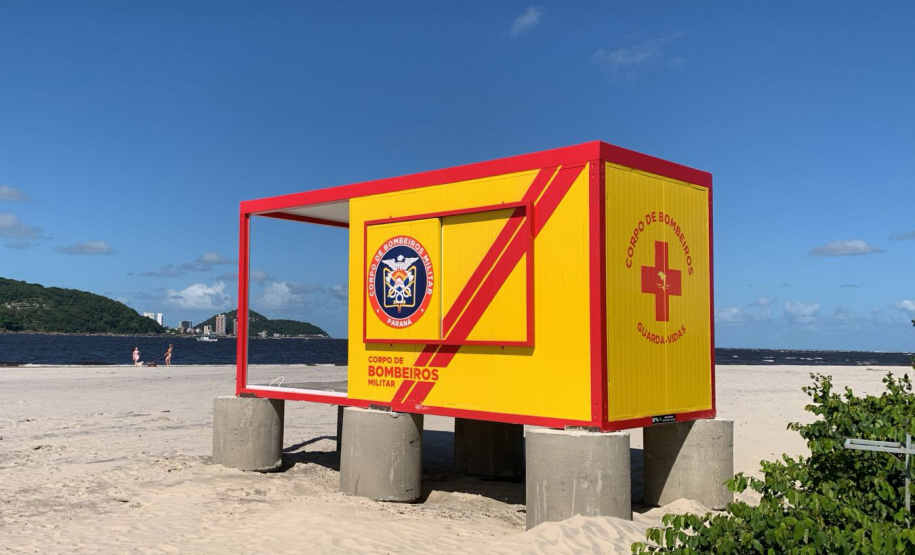 Litoral do Paraná terá mais postos de guarda-vidas ativos nesta temporada