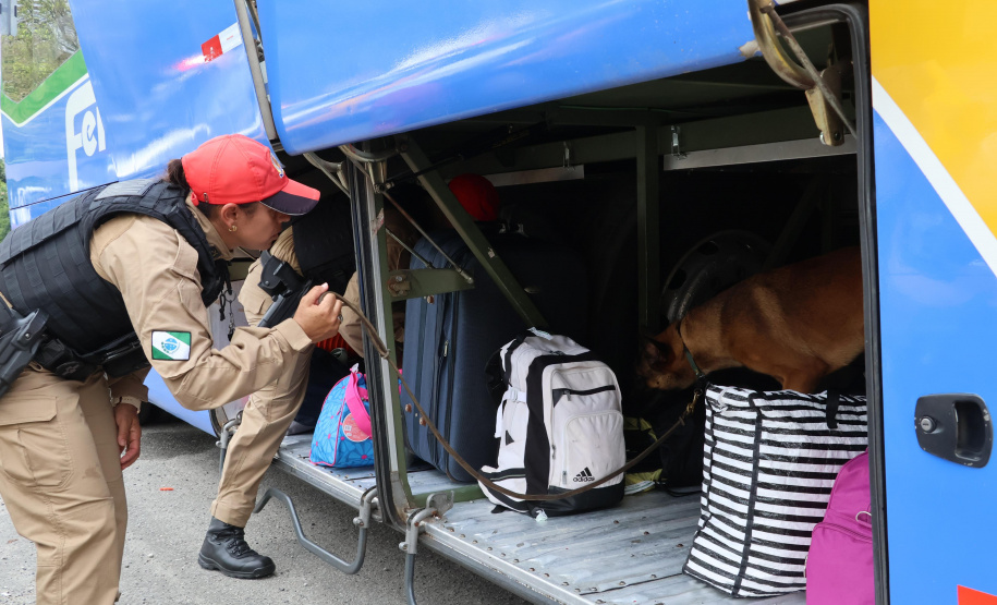 Forças de segurança fazem operação integrada nas rodovias do Litoral